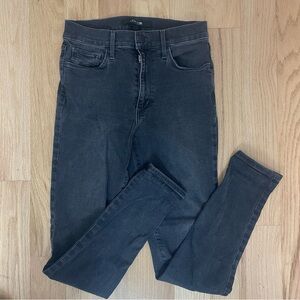 Joes Jeans black high rise skinny ankle jeans size 26